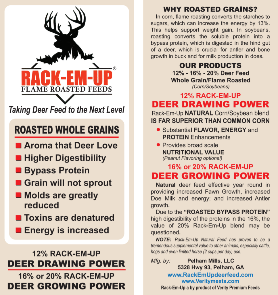 Rack Em Up Deer Feed Quality Deer Feeds